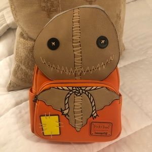 NWT Loungefly Sam Trick R Treat Mini Backpack